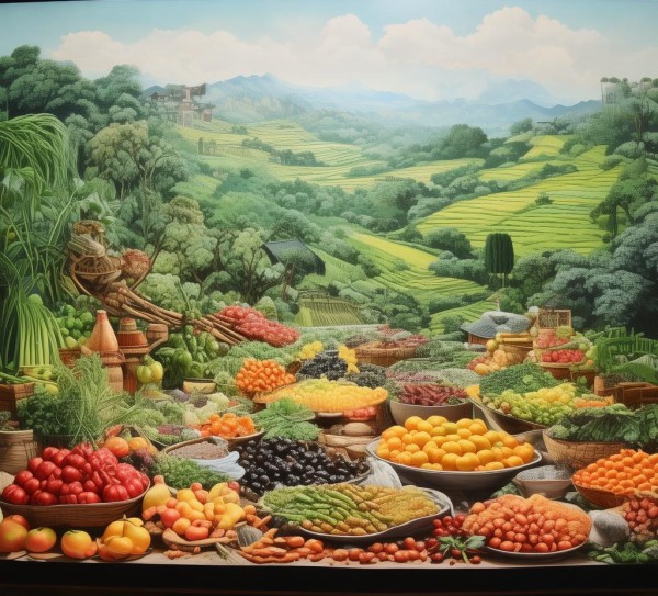 风景与美食,佛山农产品,一幅画册中的艺术与生活 风景与美食,佛山农产品,一幅画册中的艺术与生活